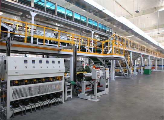 The production process of tires